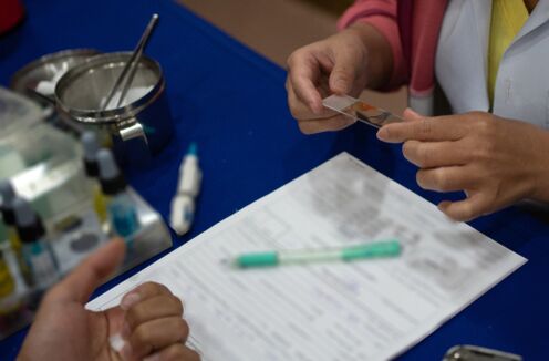 Doação de sangue para glicose em diabetes